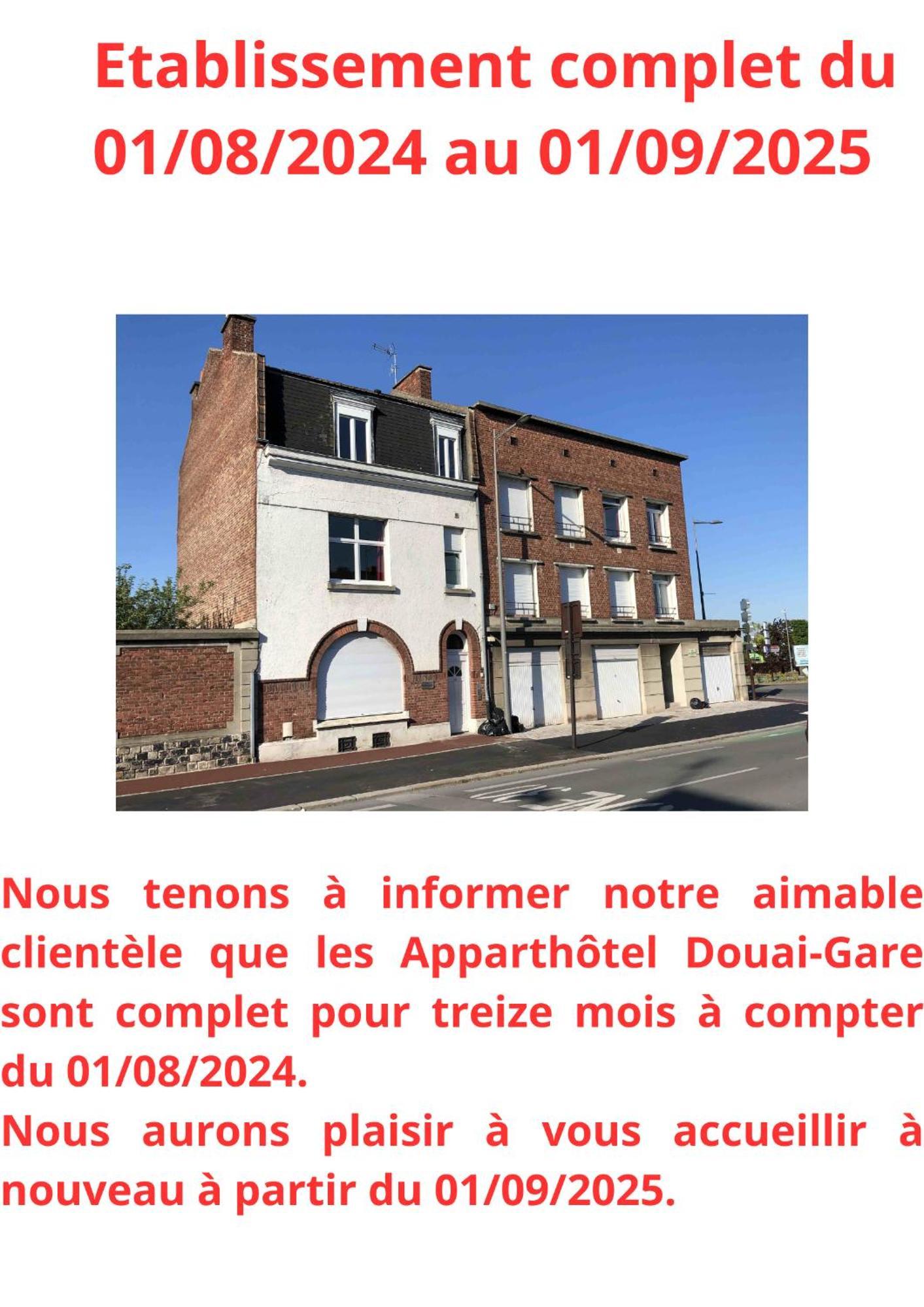 Apparthotel Douai Gare Экстерьер фото